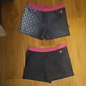 Rebel Cheer Shorts 2 Pair